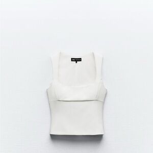 Zara Women's Cream Tank Top
